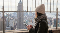 Couple On Empire State Building
