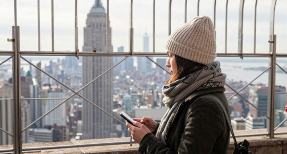 Couple On Empire State Building