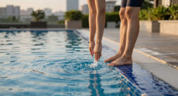 Feels like a reset, say Londoners as they cool off with morning swim