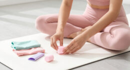 Pastel Activewear Capsules: Alo Pink Marshmallow Capsule Stars Kylie Jenner In The Latest…